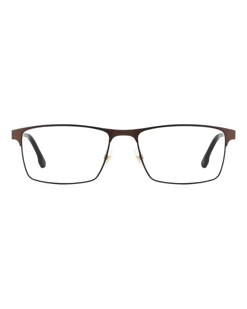 Carrera Brille mit eckigem Gestell - Braun Braun
