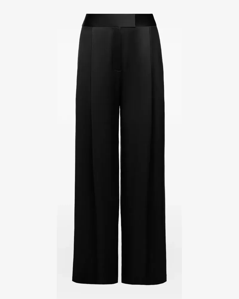 The Sei Hose aus Satin - Schwarz Schwarz