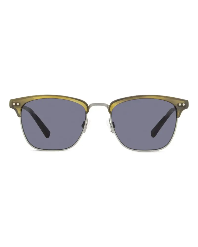 SHINOLA Runwell Sonnenbrille in Schildpattoptik - Grün Grün