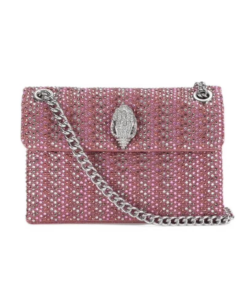 Kurt Geiger Mini Kensington Tasche aus Stoff - Rosa Rosa