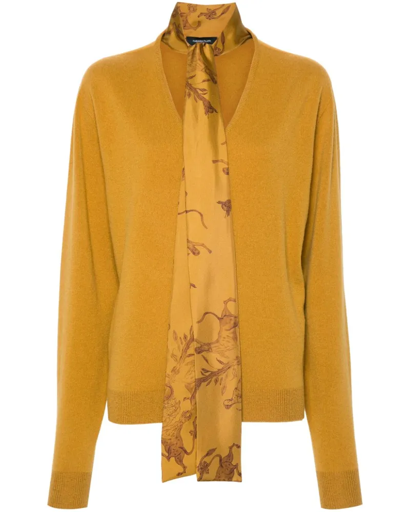 Fabiana Filippi Platinum Pullover - Gelb Gelb