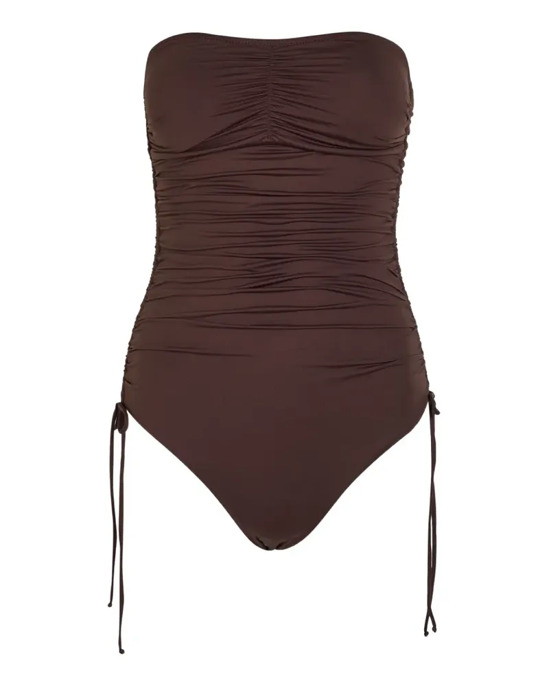 Melissa Odabash Sydney ruched swimsuit - Braun Braun
