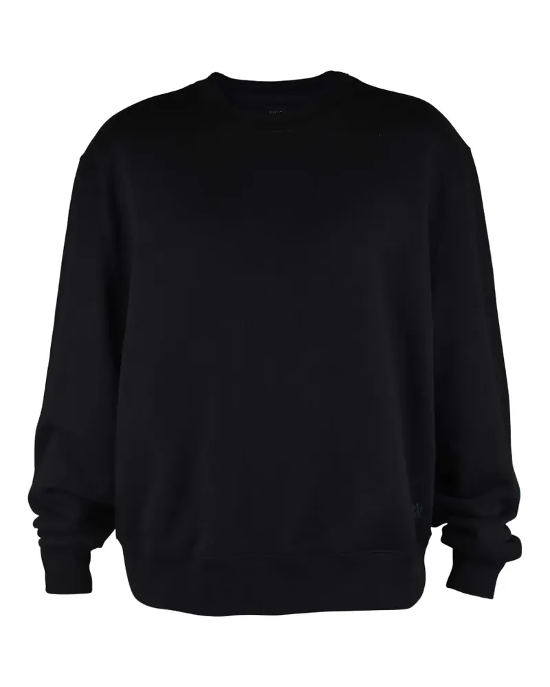 Amiri Sweatshirt mit Logo-Stickerei - Schwarz Schwarz