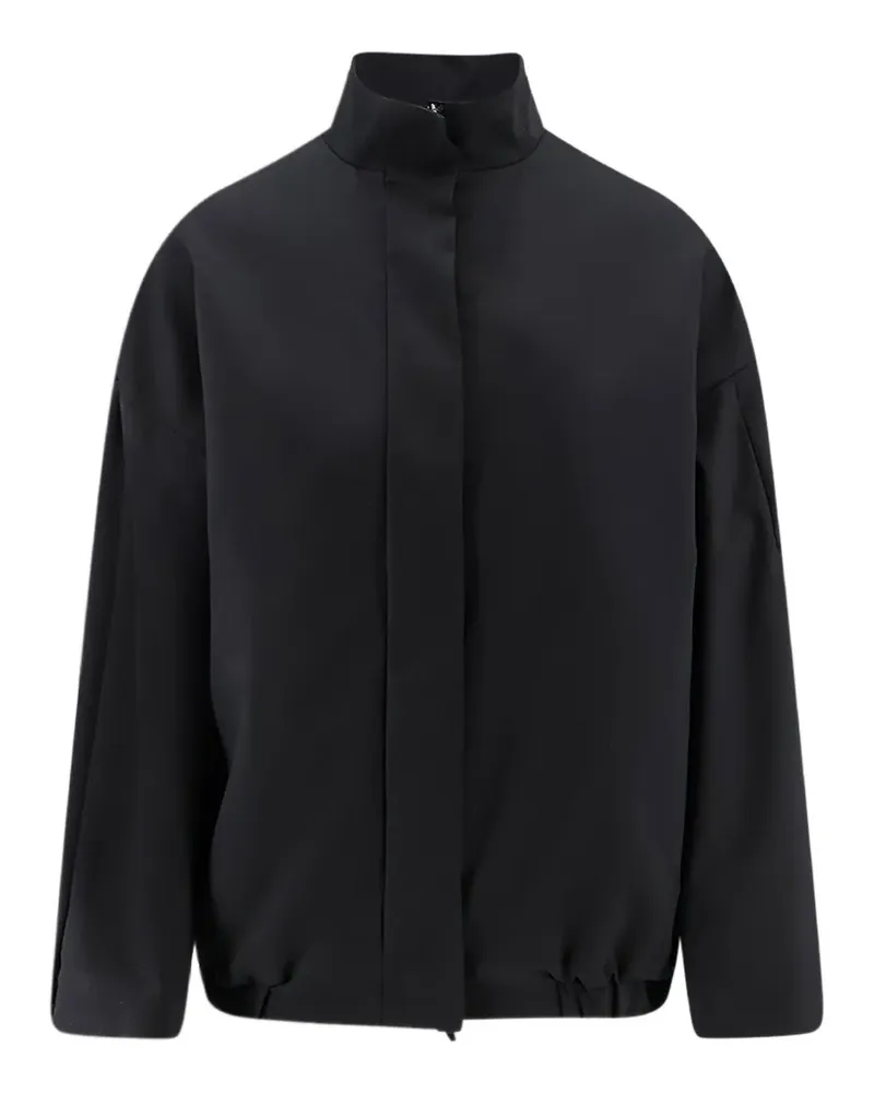 Hevò Porto Selvaggio high-neck jacket - Schwarz Schwarz