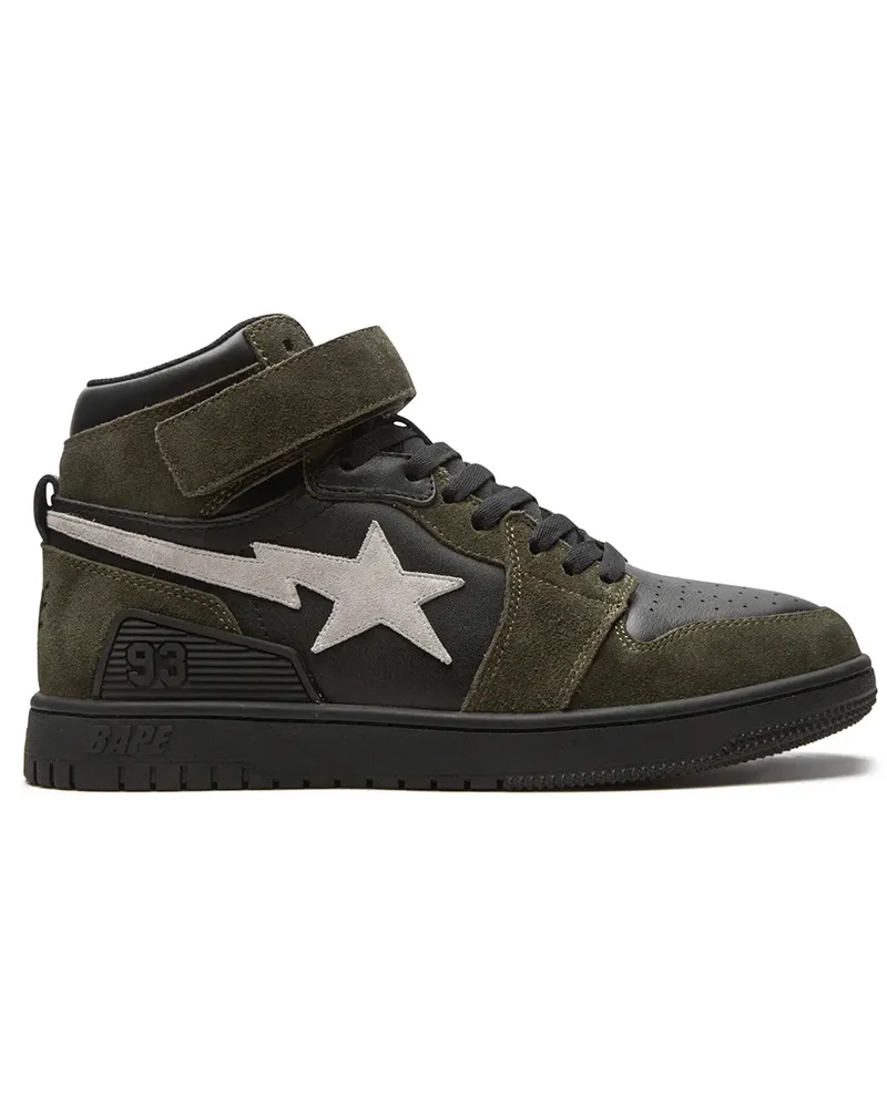 BAPE Bape Block Sta High-Top-Sneakers - Grün Grün