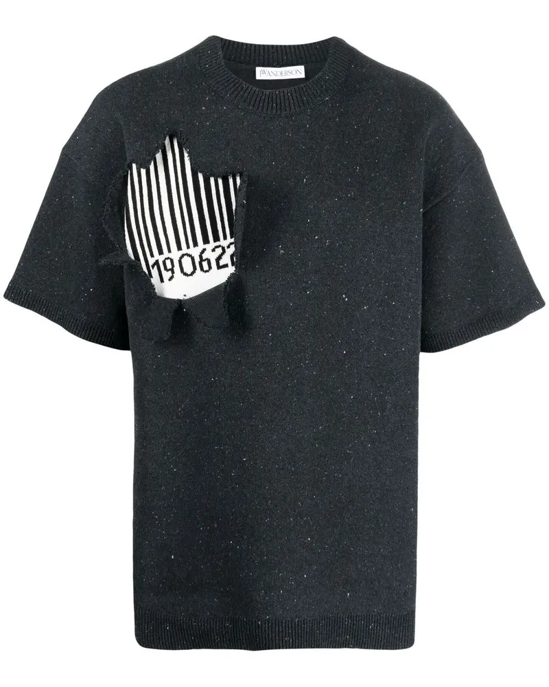 J.W.Anderson Pullover mit Barcode - Grau Grau