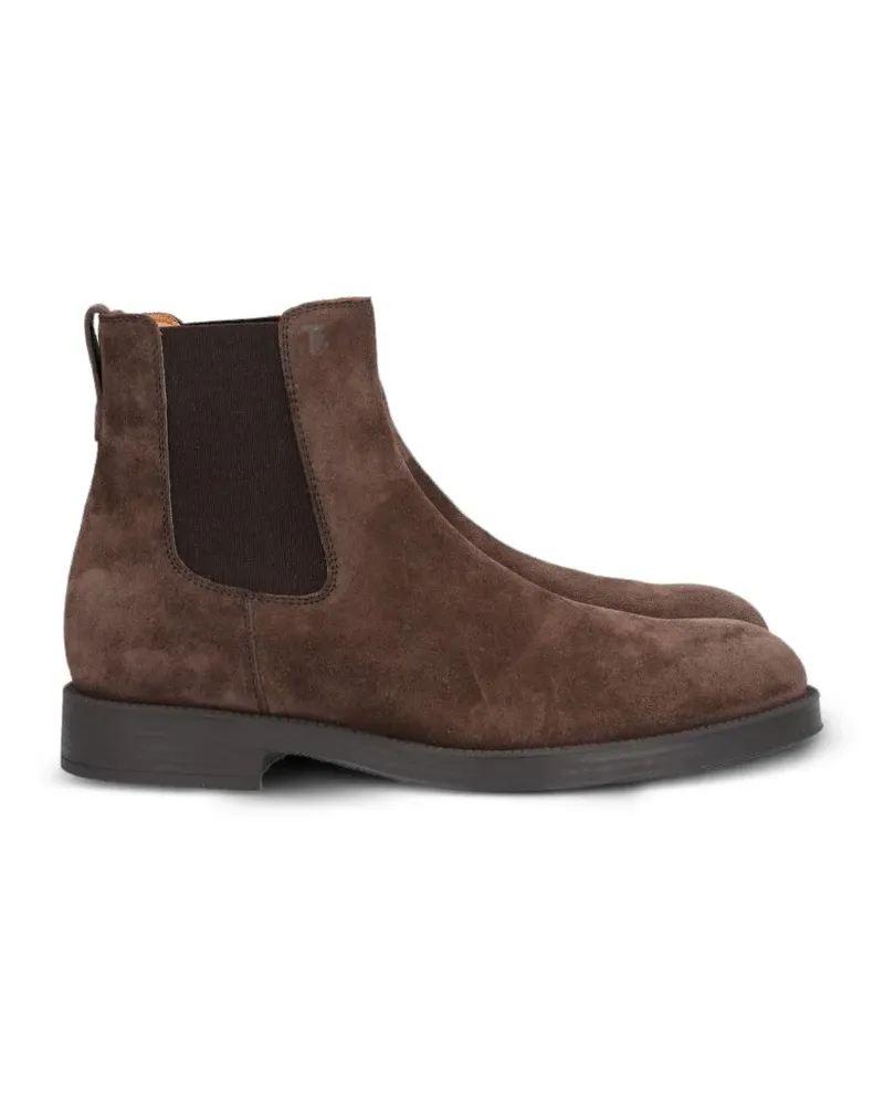 TOD'S Chelsea boots in suede - Braun Braun