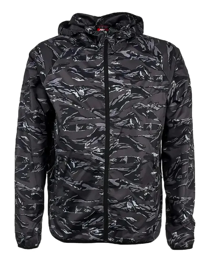 Nike camouflage-print jacket - Schwarz Schwarz