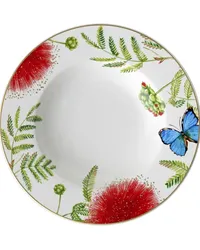 Villeroy & Boch 6er-Set Amazonia Anmut Porzellansuppenteller Weiß