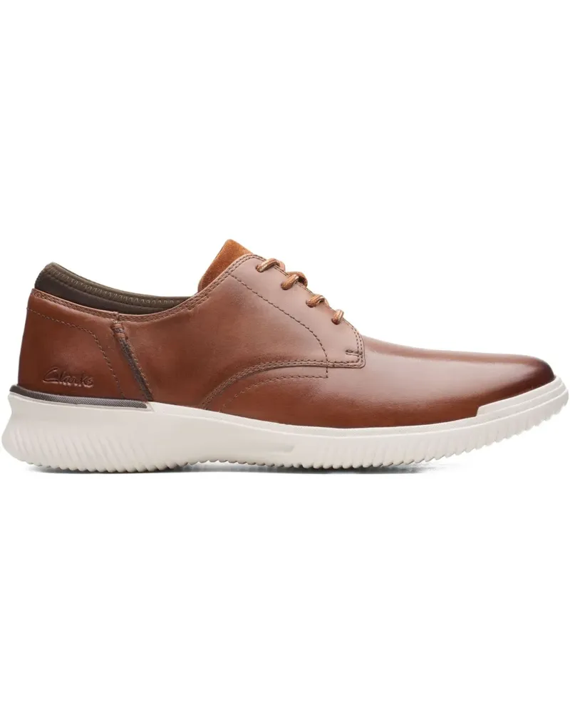 Clarks Donaway Plain Derby-Schuhe - Braun Braun