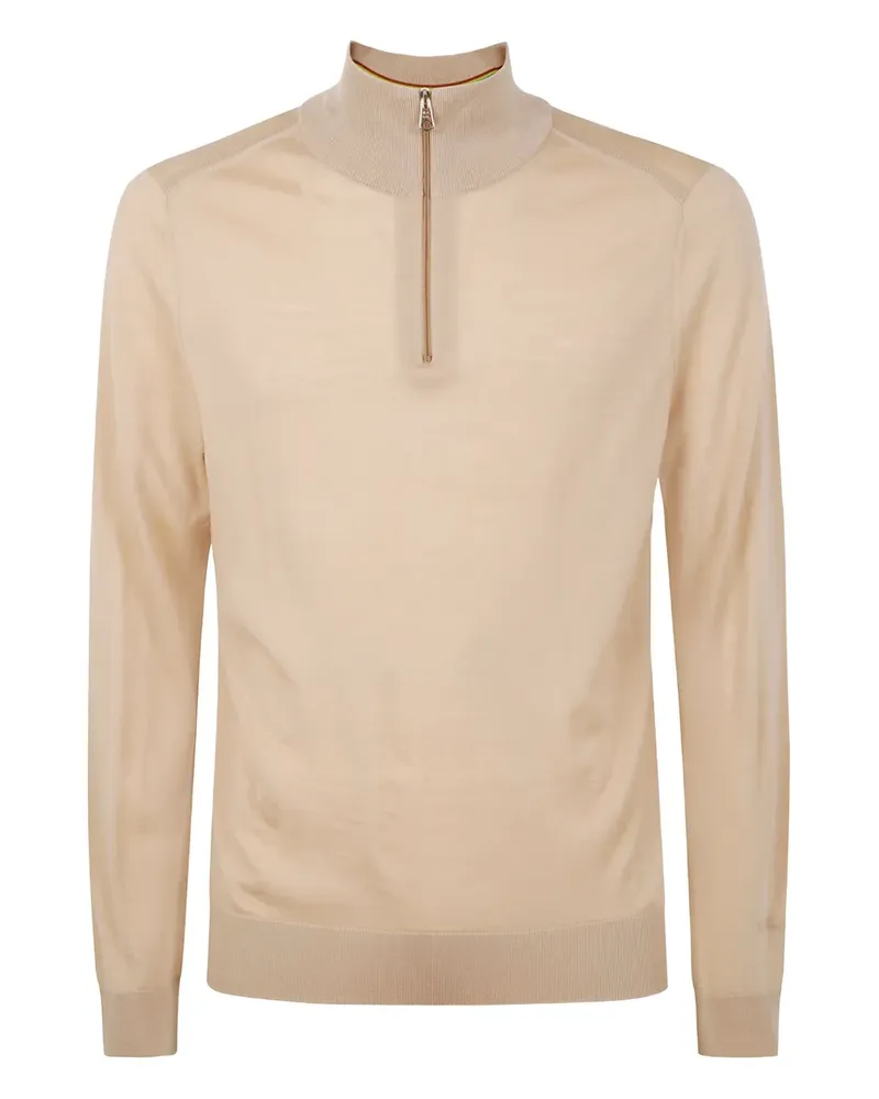 Paul Smith Cardigan mit Stehkragen - Nude Nude