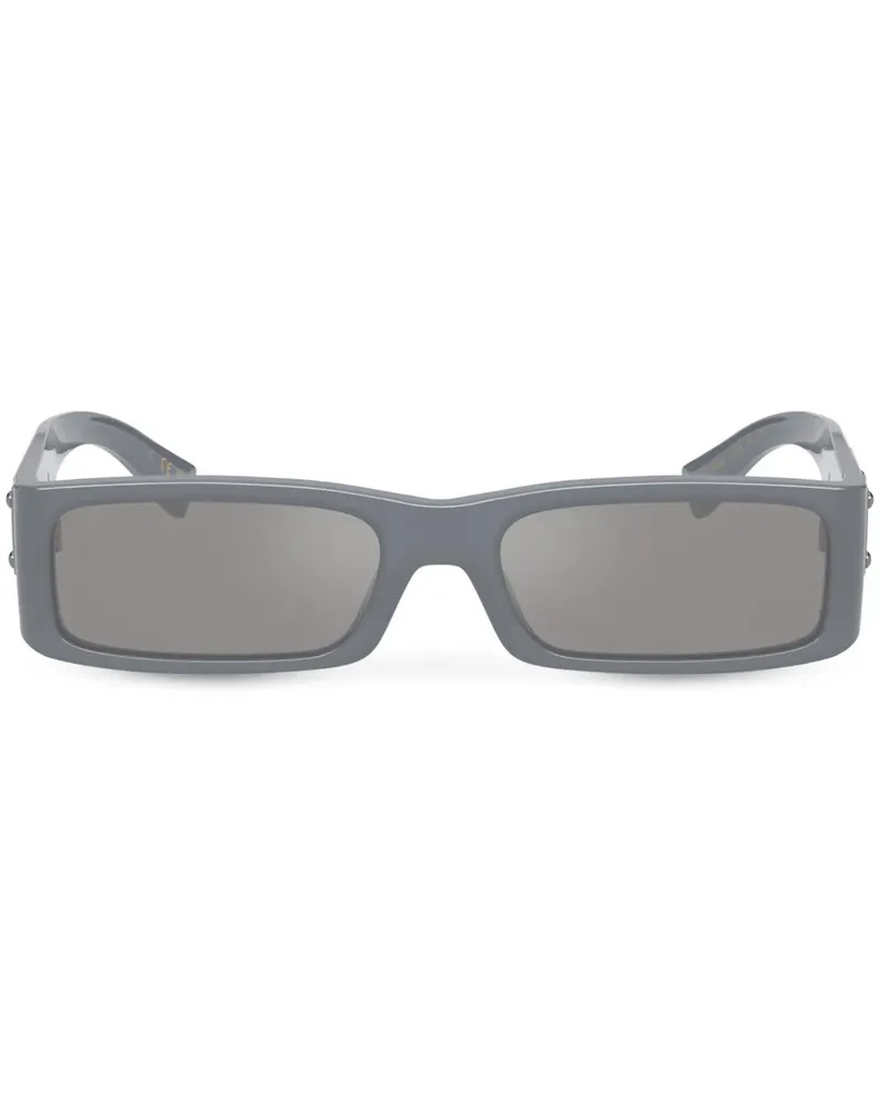 Dolce & Gabbana Sonnenbrille mit eckigem Gestell - Blau Blau