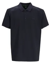 HUGO BOSS Poloshirt mit Logo-Prägung Blau