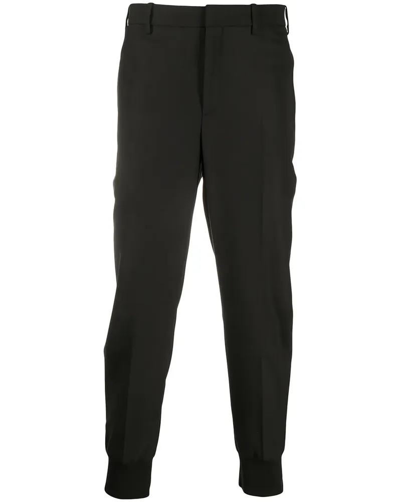 Neil Barrett Tapered-Hose - Schwarz Schwarz
