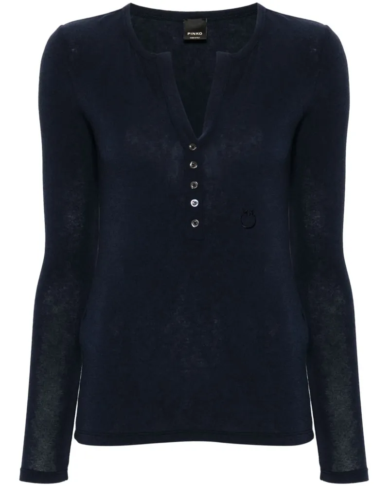 Pinko Mulinello T-Shirt - Blau Blau