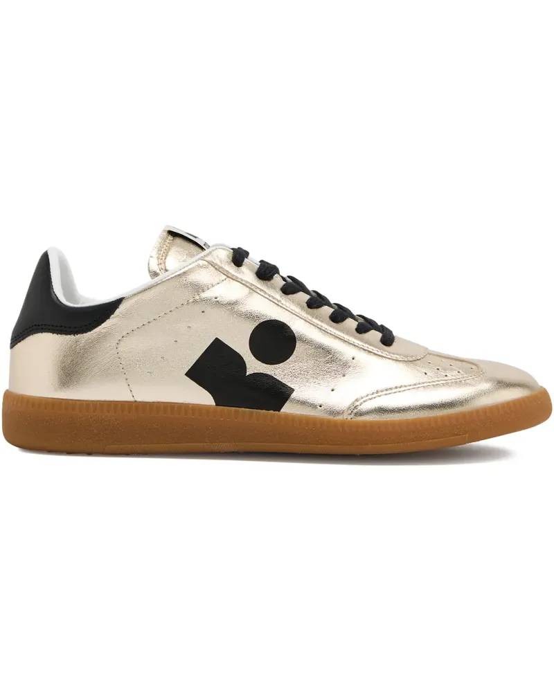 Isabel Marant Kaycee Sneakers mit Logo-Detail - Gold Gold