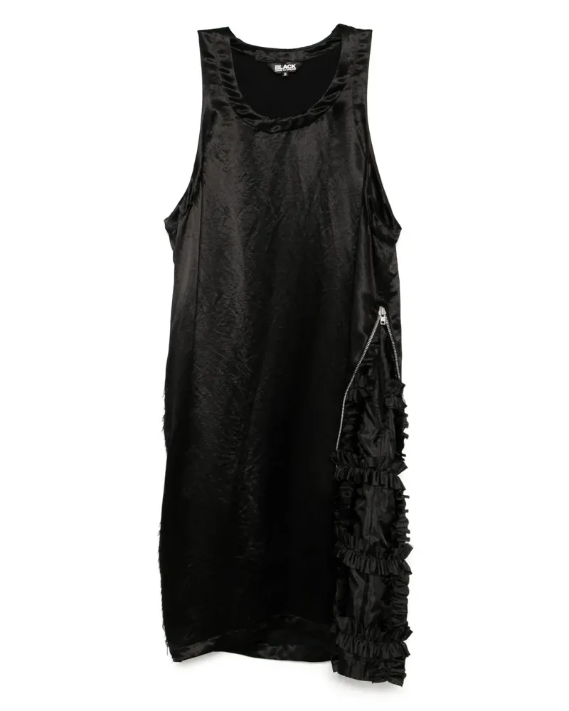 Comme des Garçons Kleid mit Reißverschluss - Schwarz Schwarz