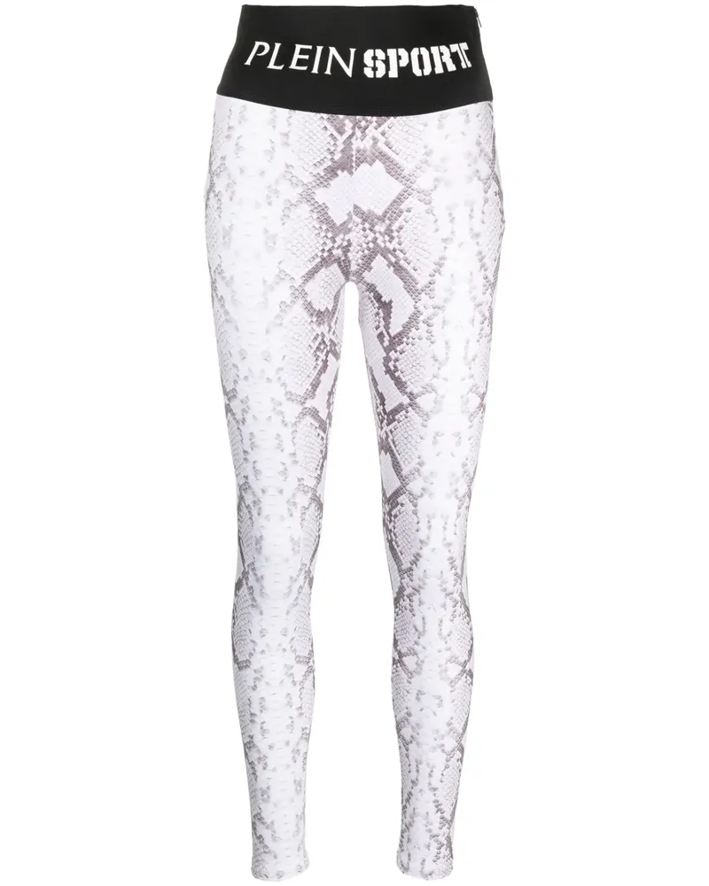 Philipp Plein Leggings mit Schlangen-Print - Grau Grau