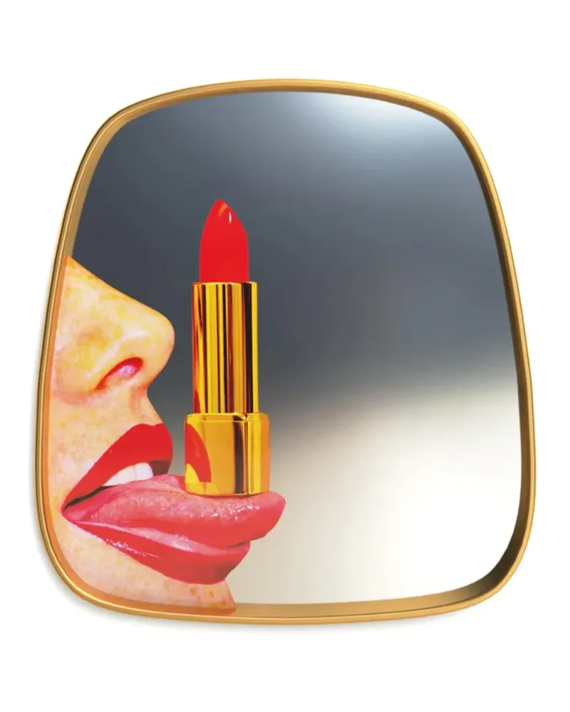 Seletti Lipsticks Spiegel - Gold Gold