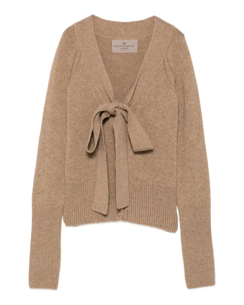 Ermanno Scervino Cardigan mit Schleife - Nude Nude