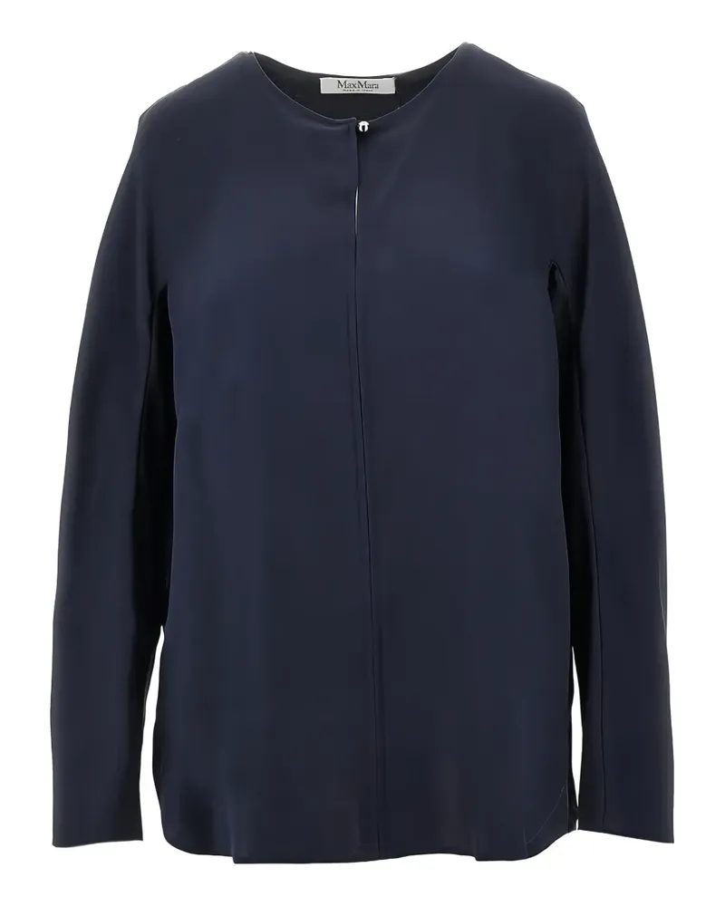 Max Mara Mamitico Bluse - Blau Blau