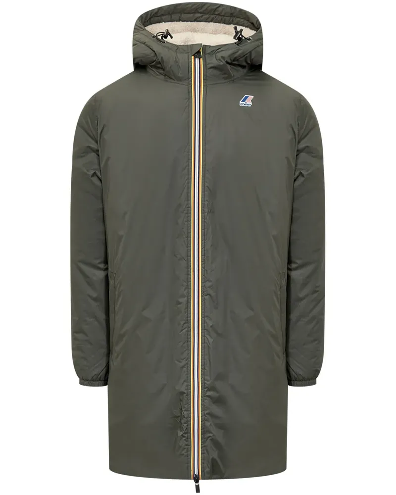 K-Way Le Vrai 3.0 Eiffel Parka - Grün Grün