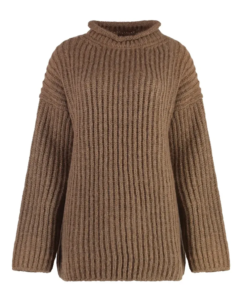 Malo Langärmeliger Pullover - Braun Braun