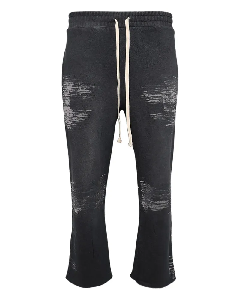 RRR123 drawstring track pants - Schwarz Schwarz