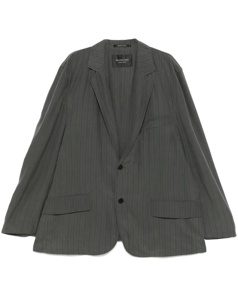 Balenciaga Klassisches Sakko - Grau Grau