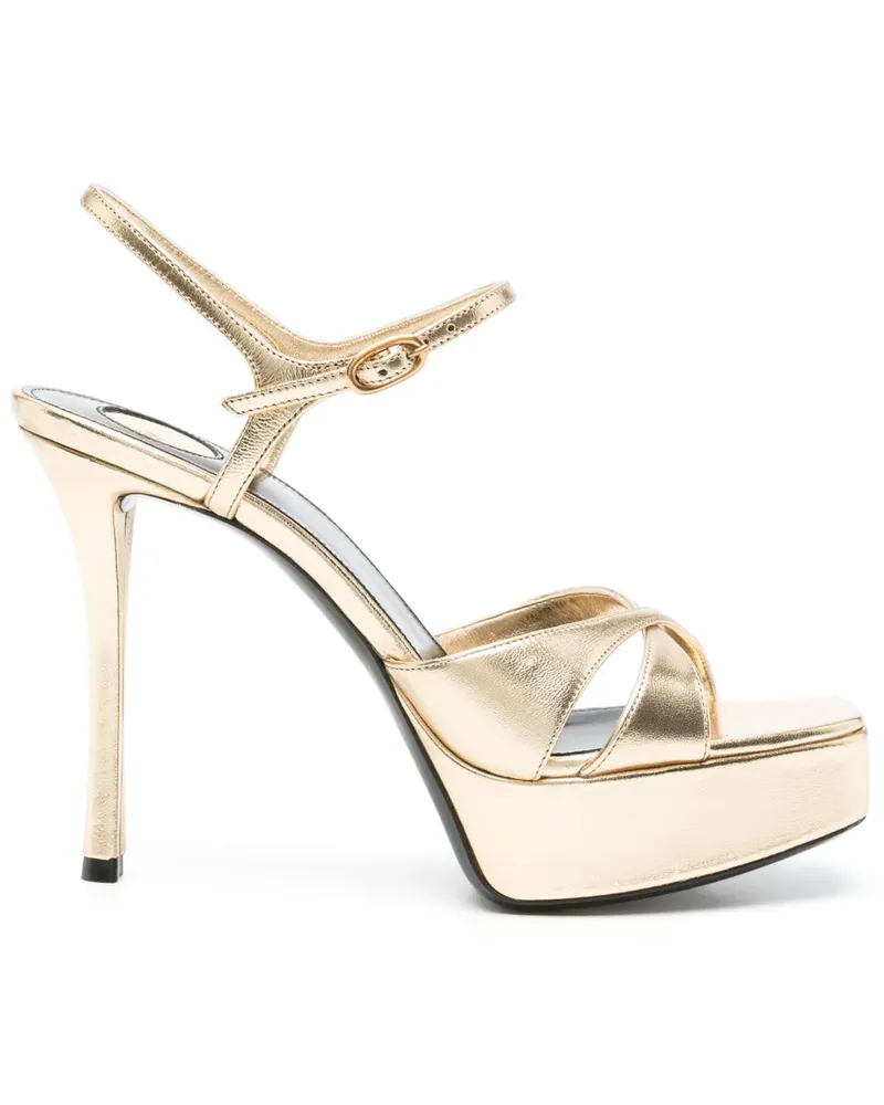 Saint Laurent Debbie Sandalen 85mm - Gold Gold