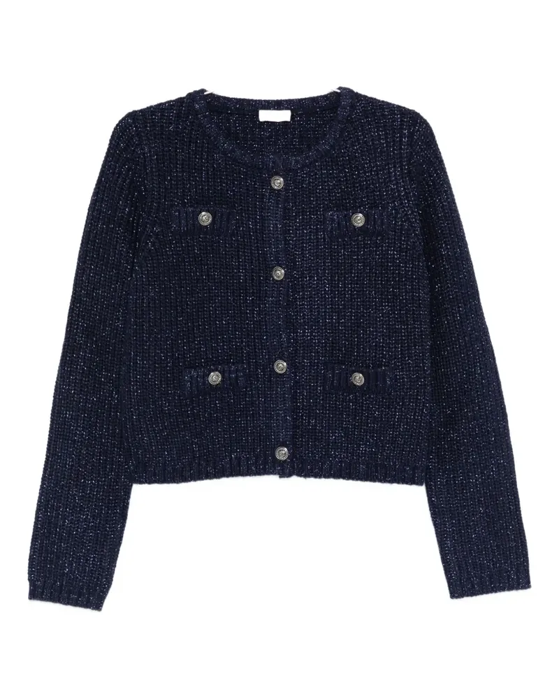 Liu Jo Geknöpfter Cardigan - Blau Blau