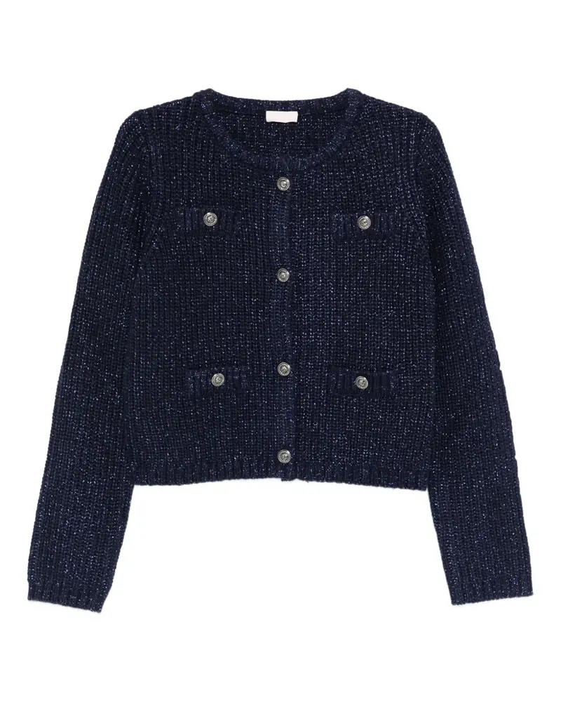 Liu Jo Geknöpfter Cardigan - Blau Blau