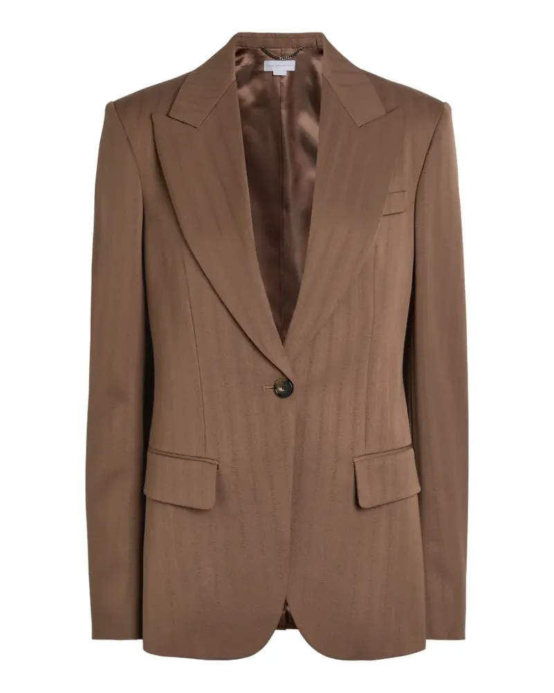 Stella McCartney buttoned single-breasted blazer - Braun Braun