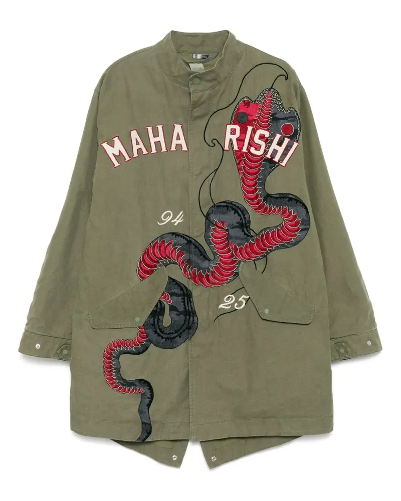 maharishi Cobra Fishtail Parka - Grün Grün