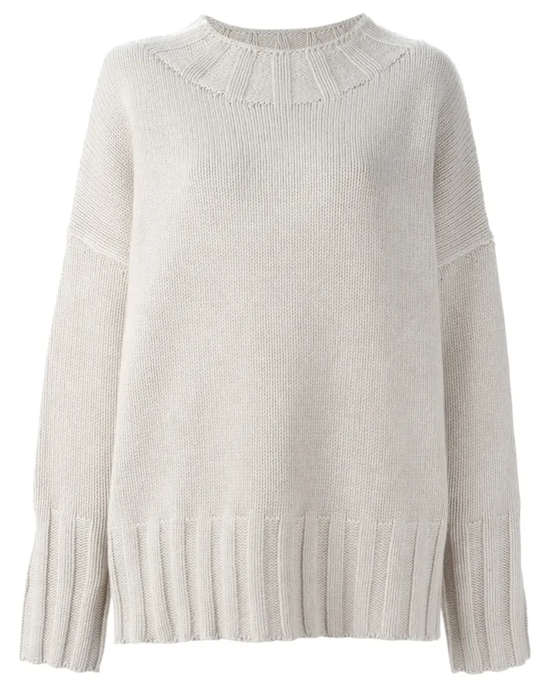 The Row Meme' Pullover - Nude Nude