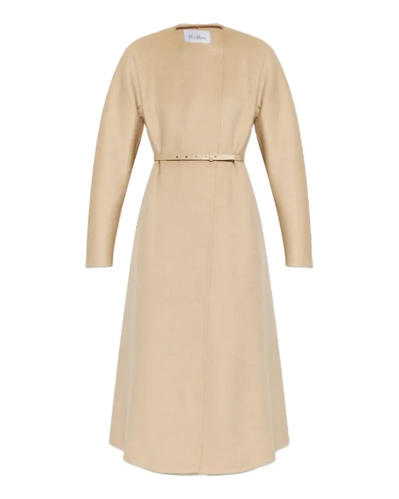 Max Mara Umico belted coat - Nude Nude