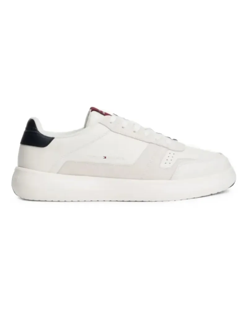 Tommy Hilfiger logo-detail lace-up sneakers - Weiß Weiß