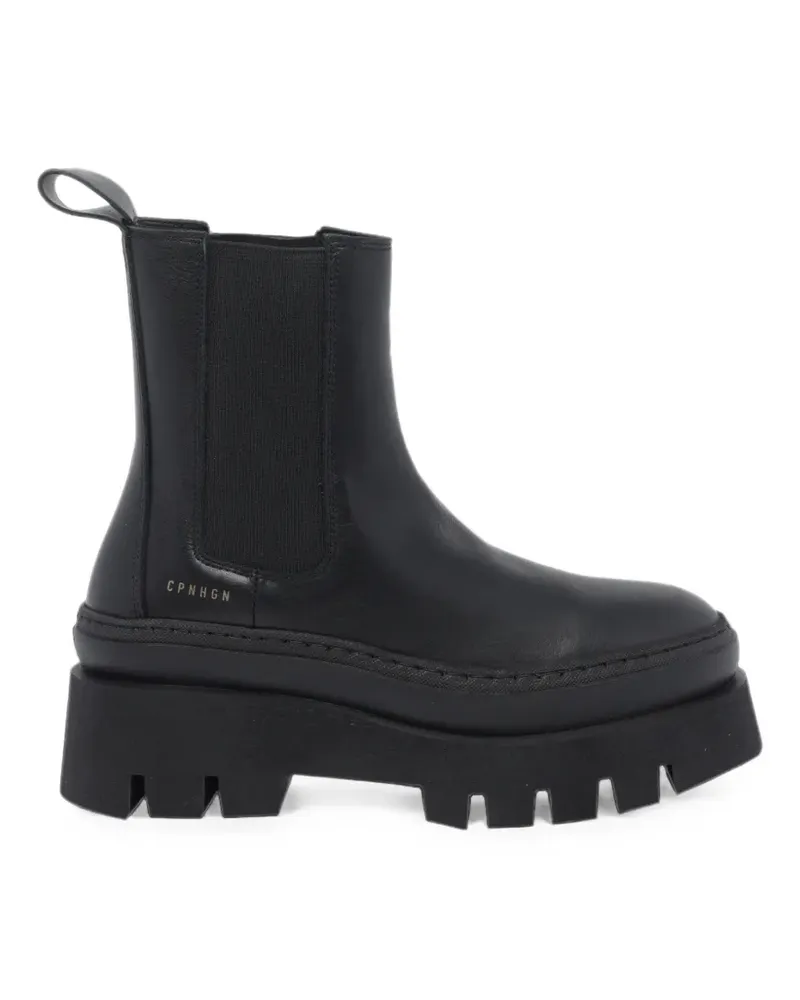 Copenhagen platform Chelsea boots - Schwarz Schwarz