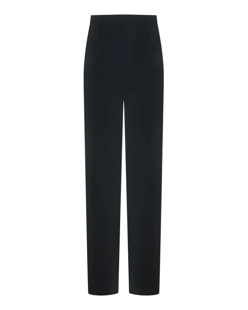 Max Mara Hose mit geradem Bein - Blau Blau
