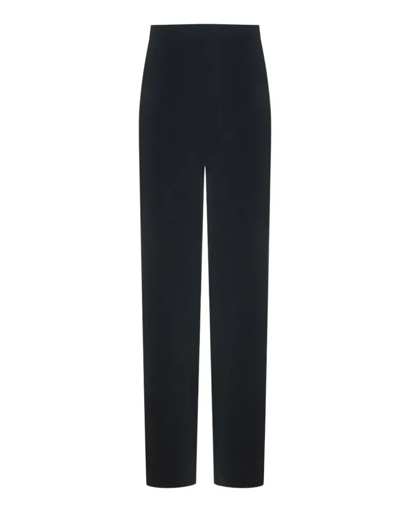 Max Mara Hose mit geradem Bein - Blau Blau