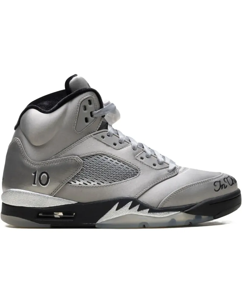 Jordan Air  5 Retro Sneakers - Grau Grau