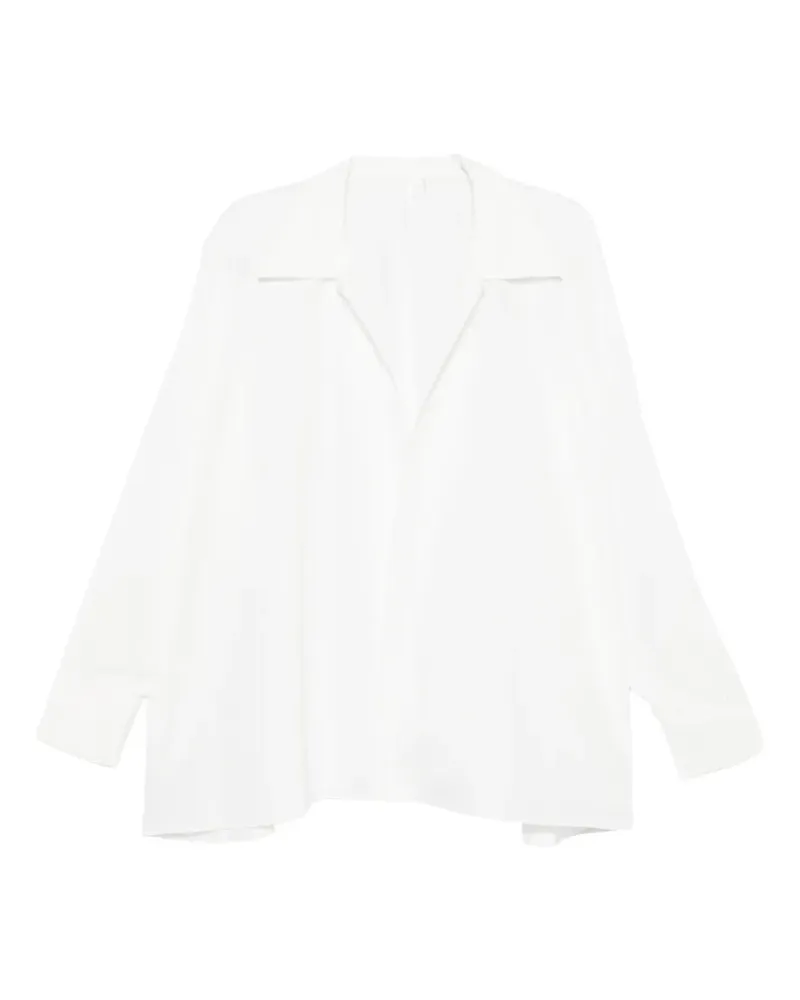 Norma Kamali collared shirt - Weiß Weiß