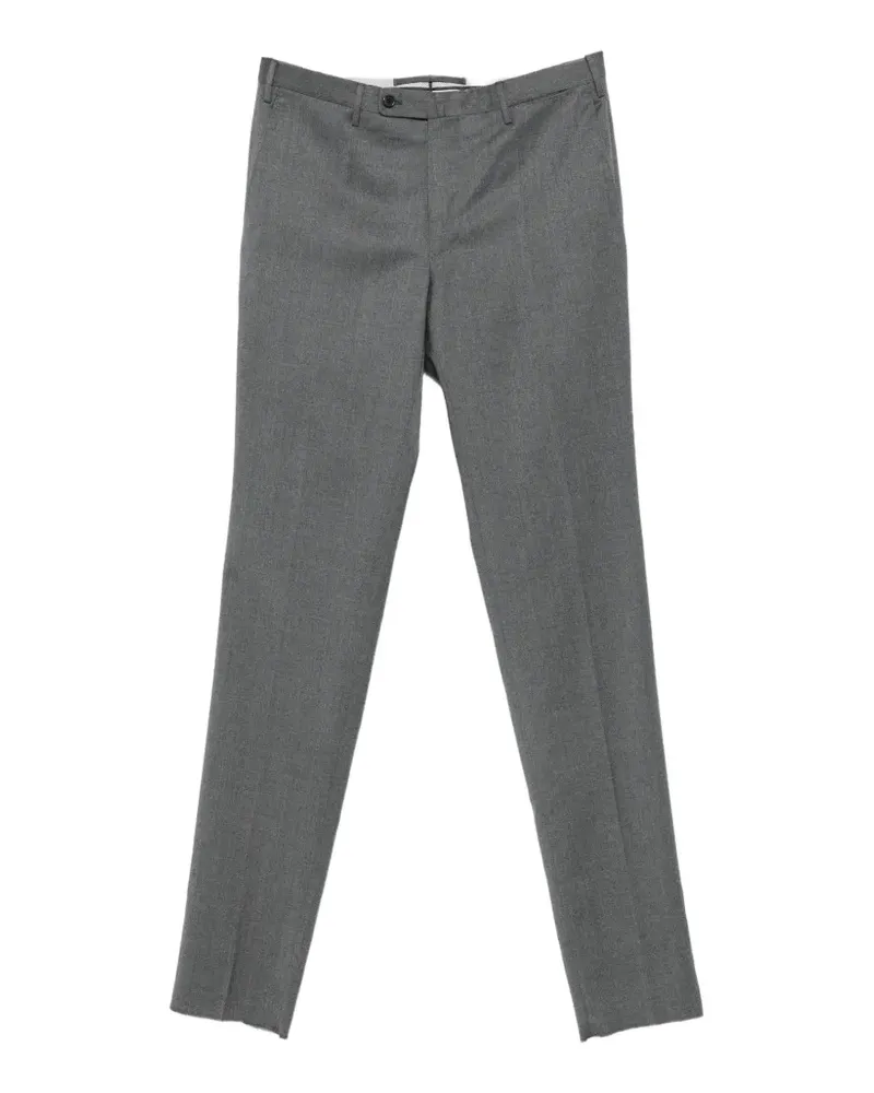 Incotex straight-leg wool trousers - Grau Grau