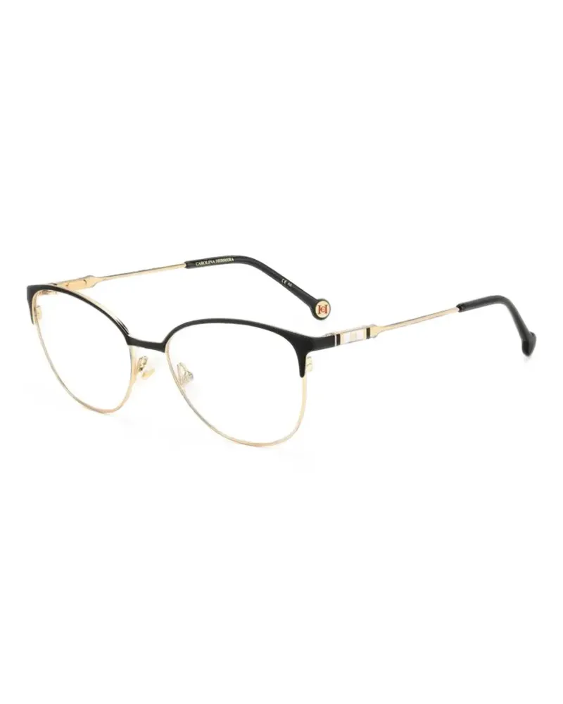 Carolina Herrera New York cat-eye frame glasses - Schwarz Schwarz