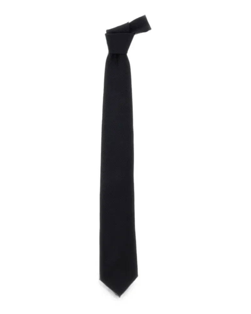 Tom Ford silk-twill tie - Schwarz Schwarz