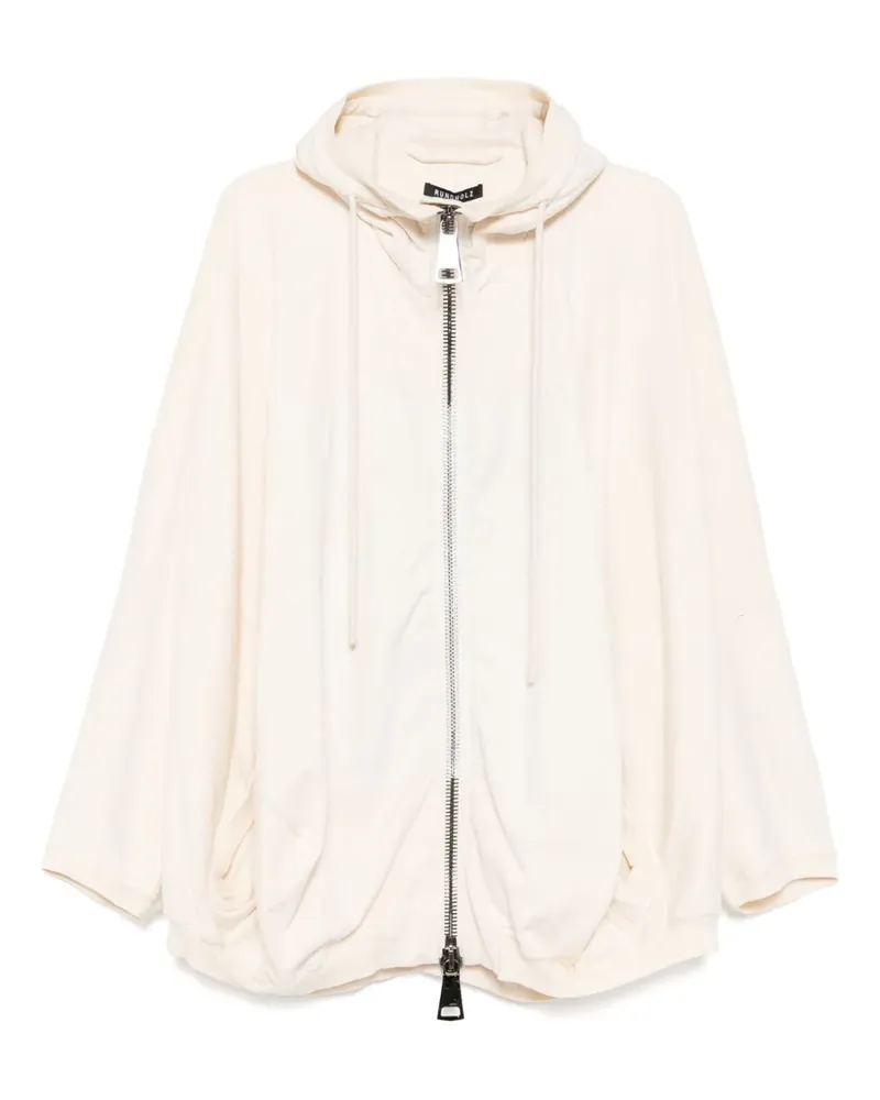 Studiorundholz Kapuzenjacke mit Reißverschluss - Weiß Weiß