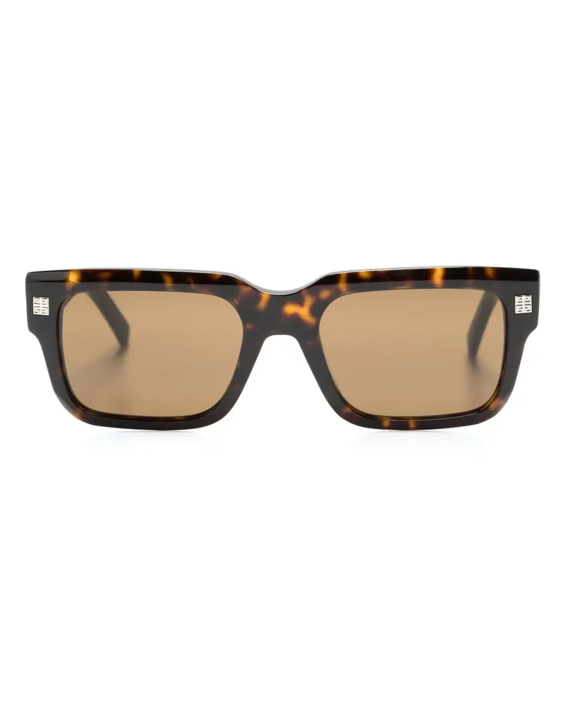 Givenchy Eckige Sonnenbrille mit 4G - Braun Braun