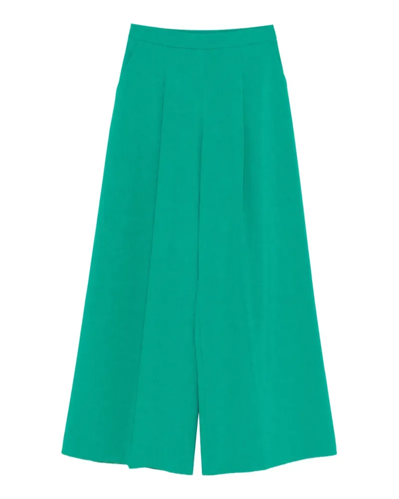 Simona Corsellini Plissierte Hose - Grün Grün