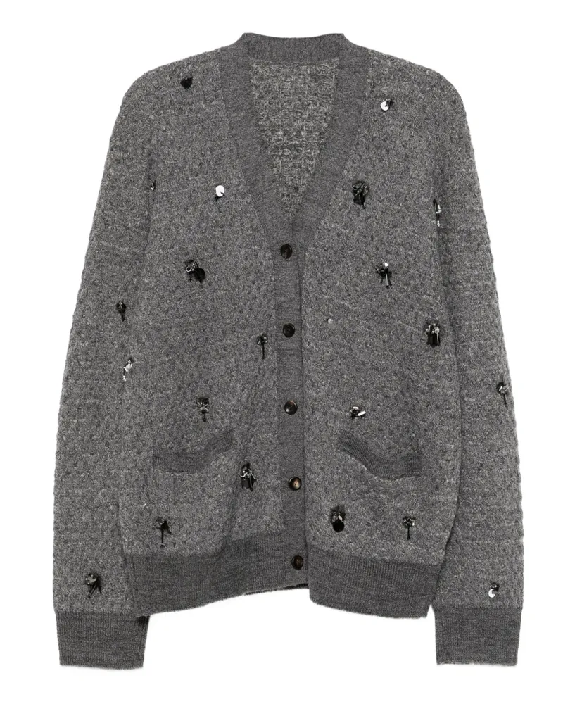 JNBY Bumpy Hemd-Cardigan - Grau Grau