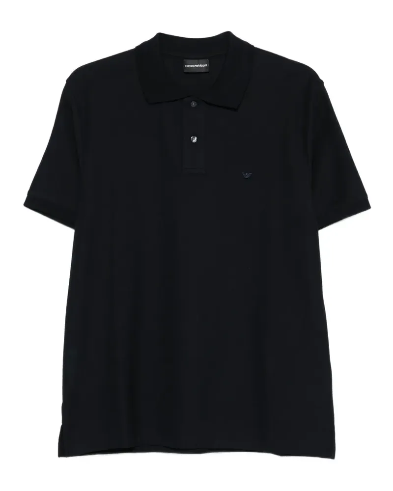 Emporio Armani Poloshirt mit kurzen Ärmeln - Blau Blau